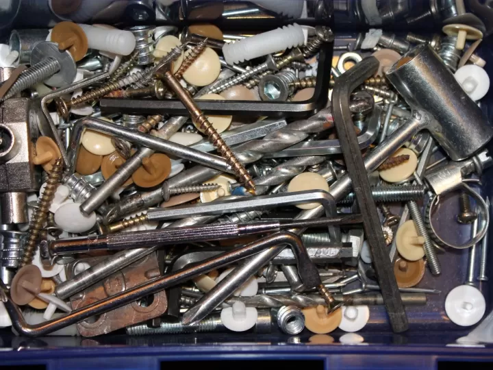 caja de herramientas para moto